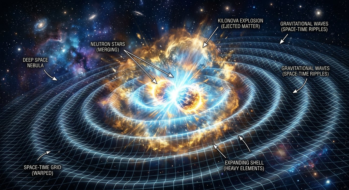 Neutron Star Collisions: Where the Universe Forges Gold